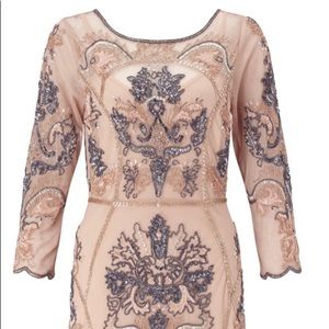 Beaded Mrs. Selfridge dress